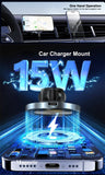 15W Magnetic Wireless Car Charger & Holder