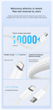30W Fast Charging USB Cable For iPhone 14 13 12 11 Pro Max 8 7 6 Plus XS X XR Type C Data Line 2M Quick Charge Phone Accessories