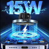 15W Magnetic Wireless Car Charger & Holder