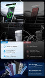 15W Magnetic Wireless Car Charger & Holder