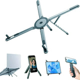 Foldale Magnetic Phone Holder Multi Form Adjustable Desktop Tablet Stand for iPhone 17~12 Tripod Handheld Mount Laptop Bracket