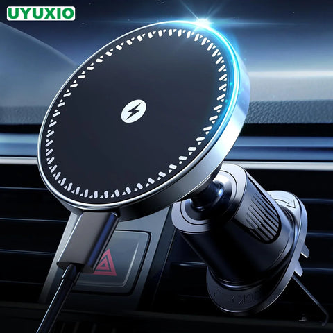 15W Magnetic Wireless Car Charger & Holder